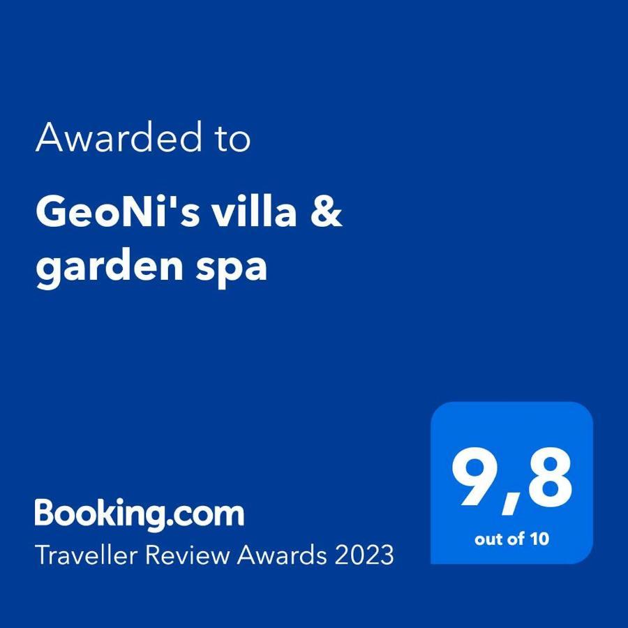 Geoni'S Villa & Garden Spa Аполлония Экстерьер фото
